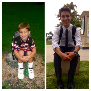 First Day of School: Then and Now